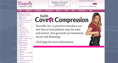 Desktop Screenshot of nouvelleinc.com